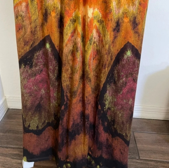 Sky Brand Bohemian Strapless Maxi Dress Resort Wear Small - Picture 7 of 9
